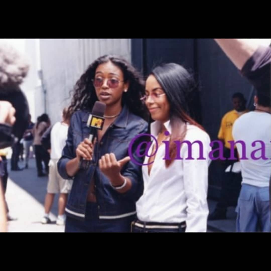 Aaliyah And Ananda Lewis (Rare Photos)