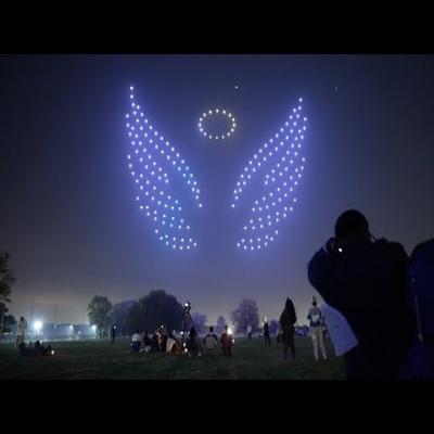 Embedded thumbnail for Aaliyah | Firefly Drone Show Tribute In Detroit